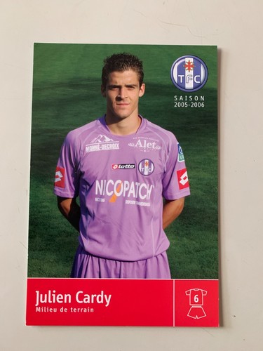 Carte joueur tfc - joueur,