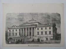 Gravure Marseille Palais de