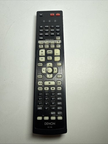 Genuine denon 1156 remote - rc-1156,