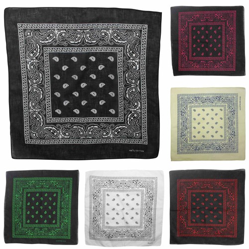écharpe bandana motif paisley - Écharpe,