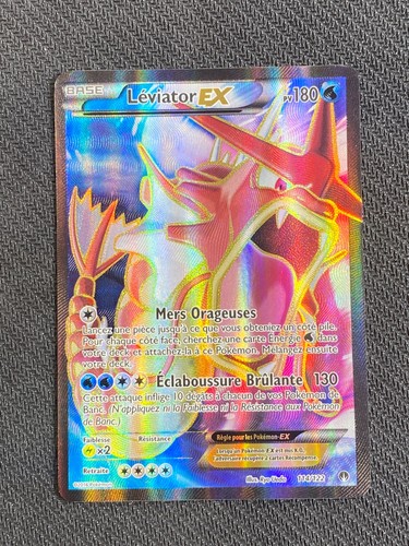 Carte pokémon leviator - carte,