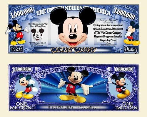 Mickey billet 1 - !, million