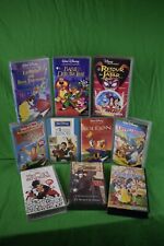 LOT DE 10 CASSETTES VIDEO VHS  / WALT DISNEY / A NE PAS MANQUER / PORT OFFERT