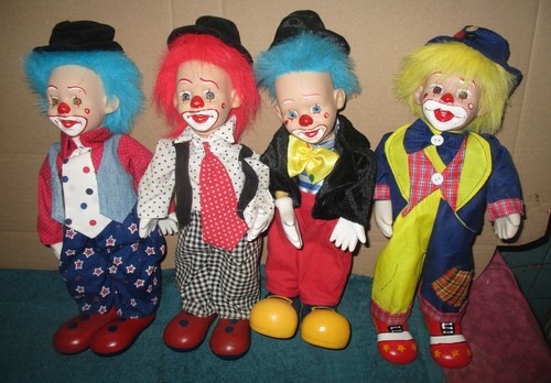 Clown musicien automate - clown,