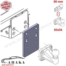 Plaque d'adaptation rehausse