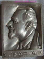 MED14655 - MEDAILLE Dr GEORGES DEQUIDT COLONIES DE VACANCES 1933 par J. MARTEL