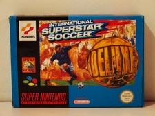International Superstar Soccer Deluxe ISS Nintendo Super Nintendo SNES PAL EUR