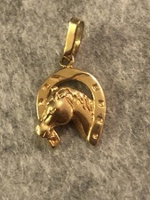 Pendentif Vintage Plaque Or