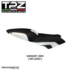BMW K 1300 S 2009-2016 tapisserie Selle BK13SL2-2WH-4 TPZ blanc