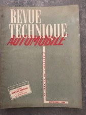 revue technique RTA moteurs