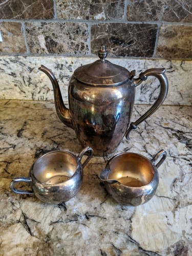 Antique tea pot creamer - antique,