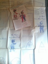 patron poupée modes et travaux NON DECOUPER COMPLET   Janvier 1971  + page