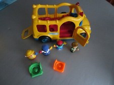 BUS SCOLAIRE MUSICAL  FISHER PRICE   2005  PHOTOS 