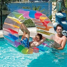 Bouée Géante roue Gonflable jeux  piscine Maxi jouet aquatique enfant plage mer 