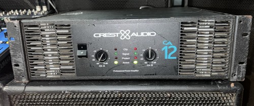 Crest audio ca12 amplifier - audio,