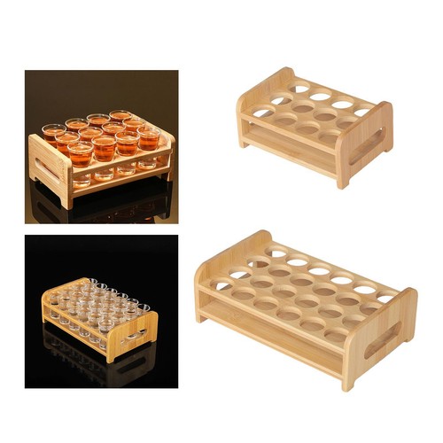 Porte verre bois base - porte-verre,