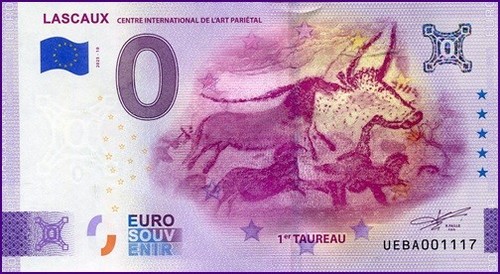 Lascaux billet null - €,