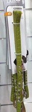 Laisse Chien Chat Verte simili