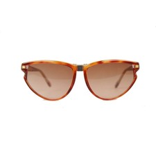 Lunettes de soleil femme vintage Givenchy Paris marron mod SG01 COL 02