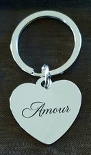 Porte clef Coeur "Amour" en