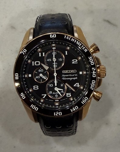 Seiko sportura chronograph - seiko,