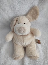 NICOTOY THE BABY COLLECTION DOUDOU PELUCHE CHIEN BEIGE NEZ  vintage 22cm billes