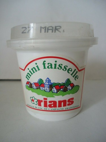 Boite vide fromage - frais, mini