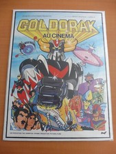RARE AFFICHE  GOLDORAK ORIGINALE 1979 - 53x40 cm  EXCELLENT ETAT SOUS BLISTER