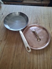 Poêle en cuivre Mauviel avec