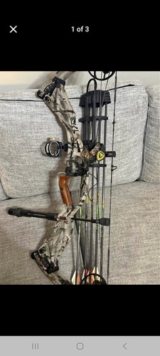 Hoyt camo compound bow package - hoyt,