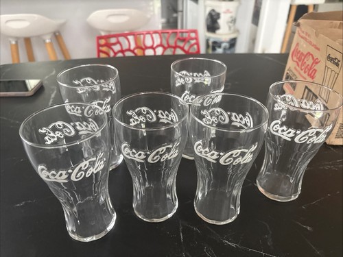 Ancien verres coca - coca, cola