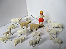 FERME BERGERE ET SON TROUPEAU