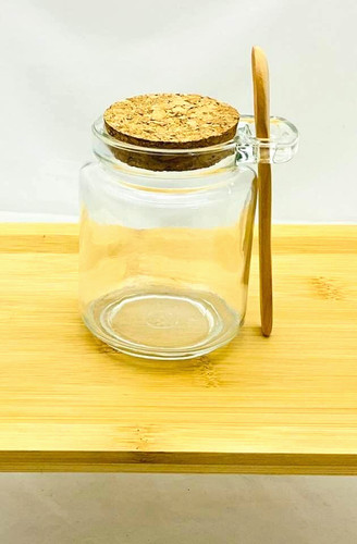 Pot verre transparent avec - pot,