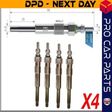 4X Bougies de préchauffage VW