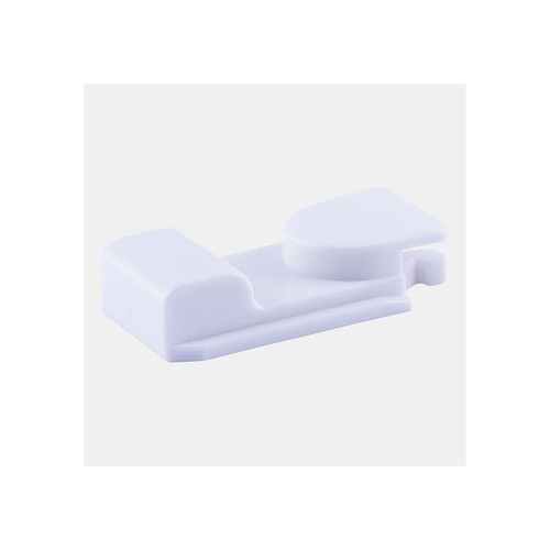 Poussoir blanc pour grilles - , et