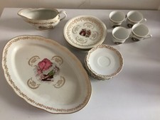 Service véritable porcelaine doré FD CHAUVIGNY
