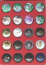 Lot de 20 capsules de Crémant  (non champagne) Diverses voir descriptif