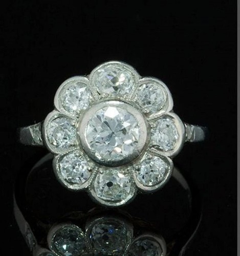 Bague fiançailles vintage - de,