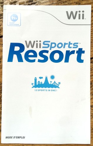 Wii sports resort notice - resort,