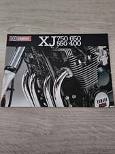 Brochure Prospectus Yamaha  XJ 750 650 550 400 ( 1982 ) de Belgique 