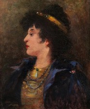 Tableau encadré portrait