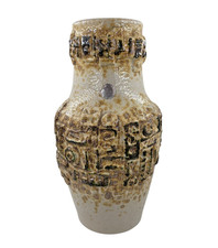 Vase Relief En Céramique Fat