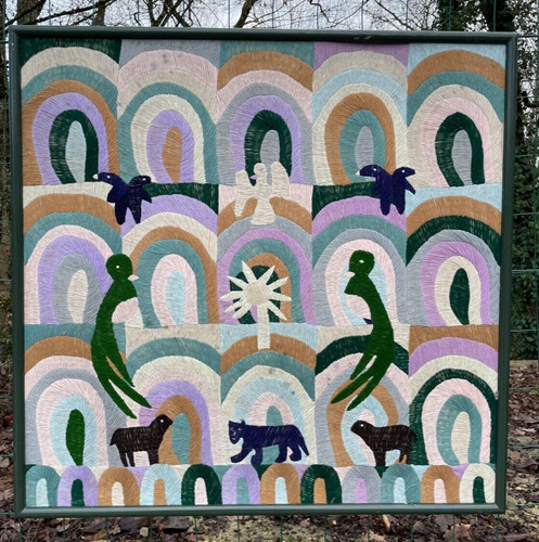 Canevas fait mains - , tapisserie