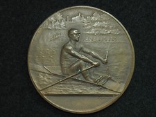 MEDAILLE BRONZE FREDERIC de VERNON - SPORT NAUTIQUE - VERSAILLES - 47mm