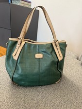 Tod's - Tod’s green canvas
