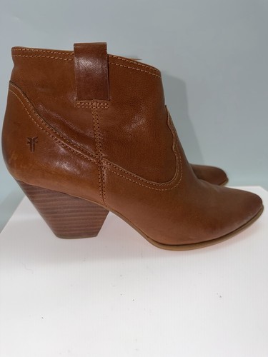 Frye reina leather booties - reina,