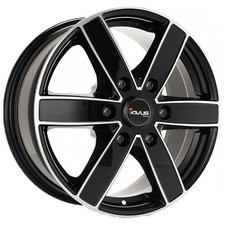 JANTES ROUES AVUS AC-V61 POUR IVECO DAILY 2,3 HTP 35S14 6.5X16 6X125 BLACK POLI
