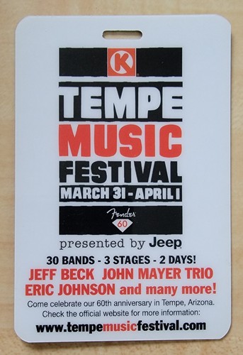 Tempe music festival - music, jeff