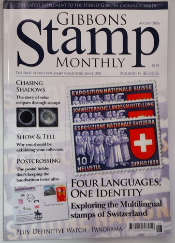 Gibbons stamp magazine août - gibbons,