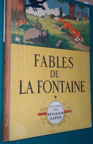 Benjamin rabier les fables - ",